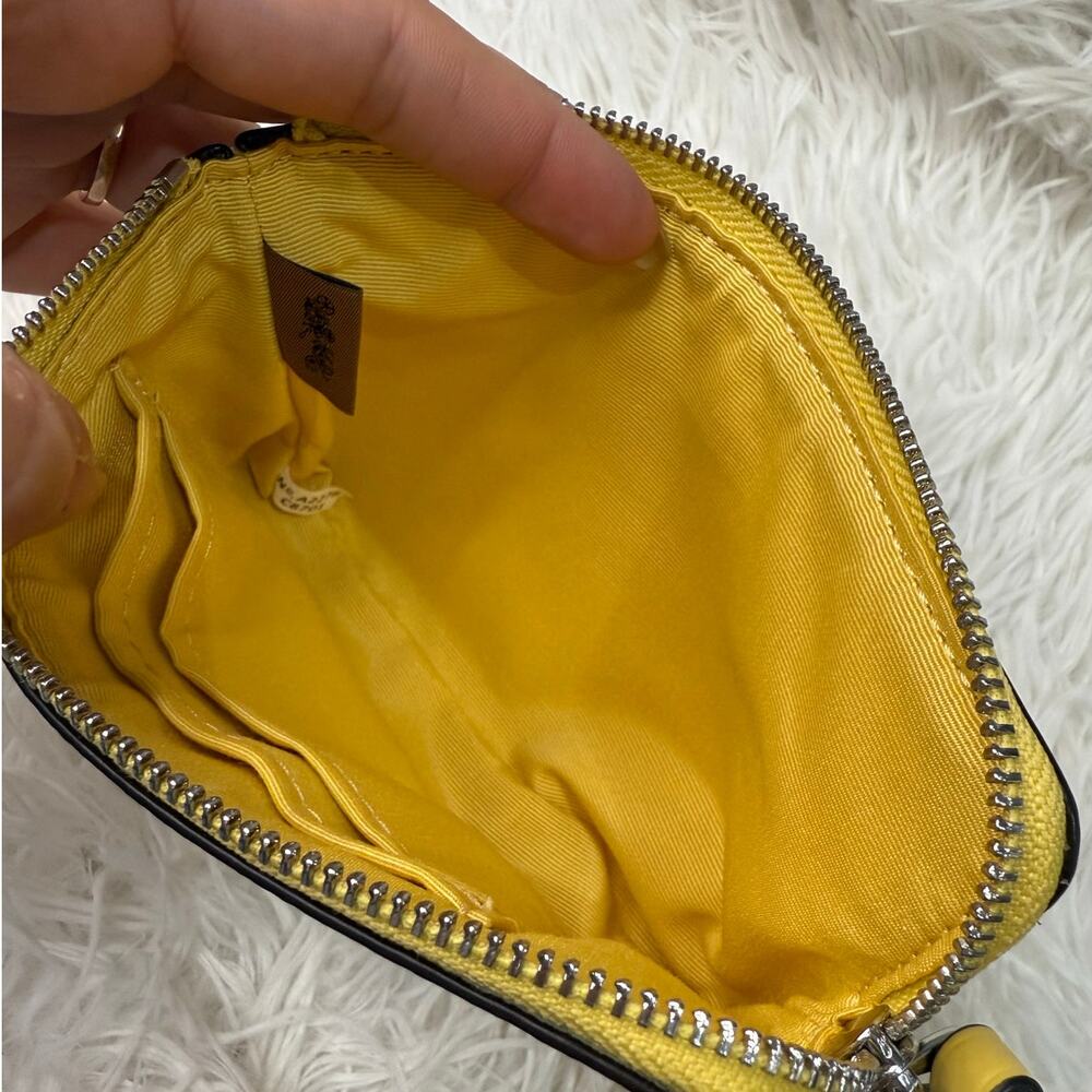 COACH Floral Zip Wristlet - Picture 5 of 5